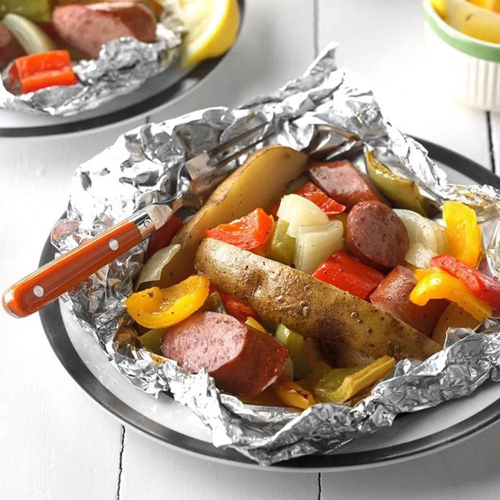 Factory Price Silver Kitchen Usage Food Packing Falcon Aluminum Foil for Africa