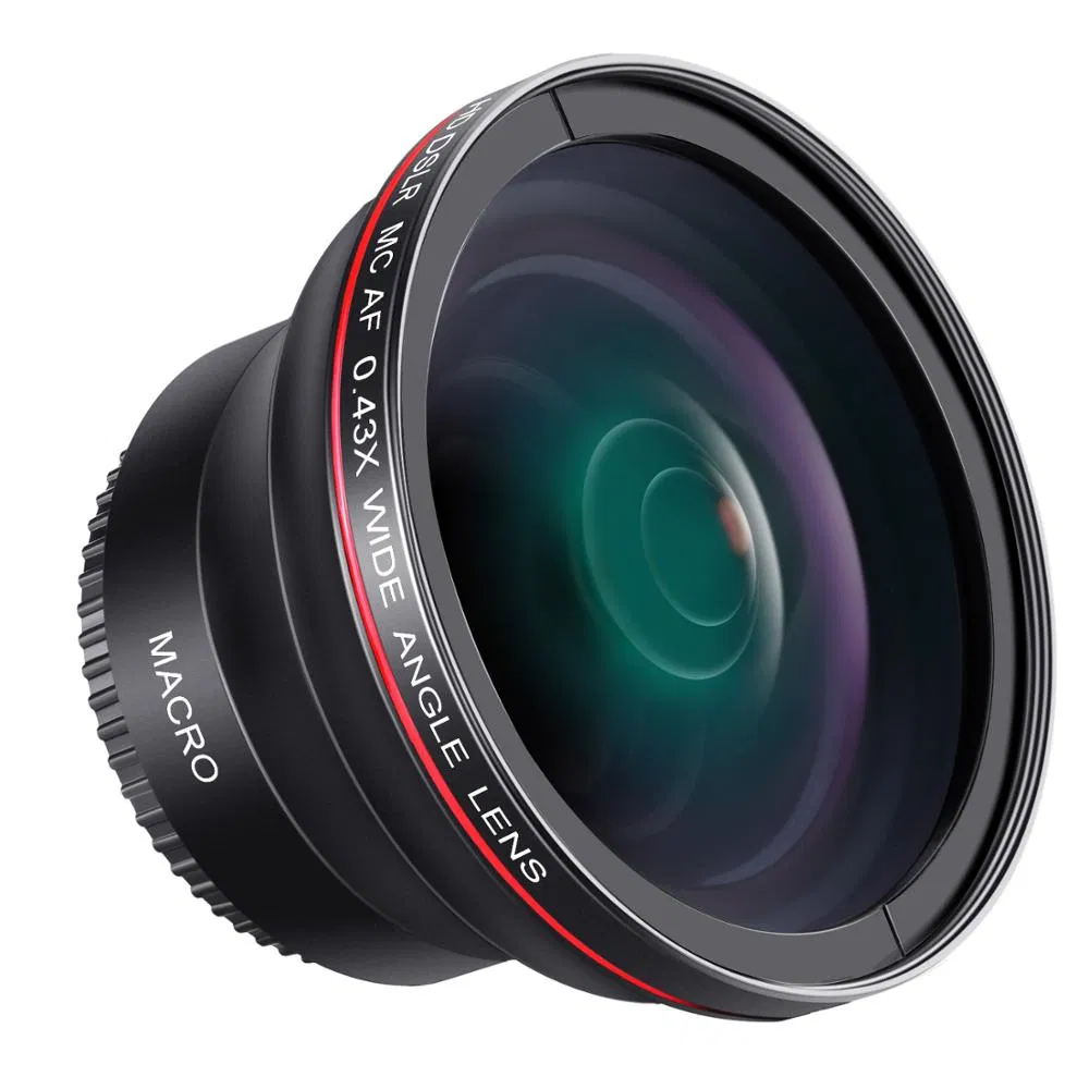 Объектив Neewer 52mm 0.43X HD широкоугольный и макро