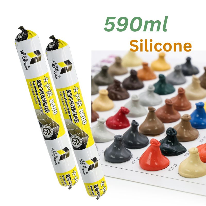 Topsen 8800 UV-Resistant Structural Silicone Sealant for Exterior Glazing Systems