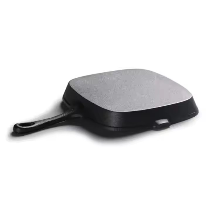 Factory Supply Hot Sale Vegetable Oil Coating Cast Iron BBQ Cookware Griddle Fry Pan