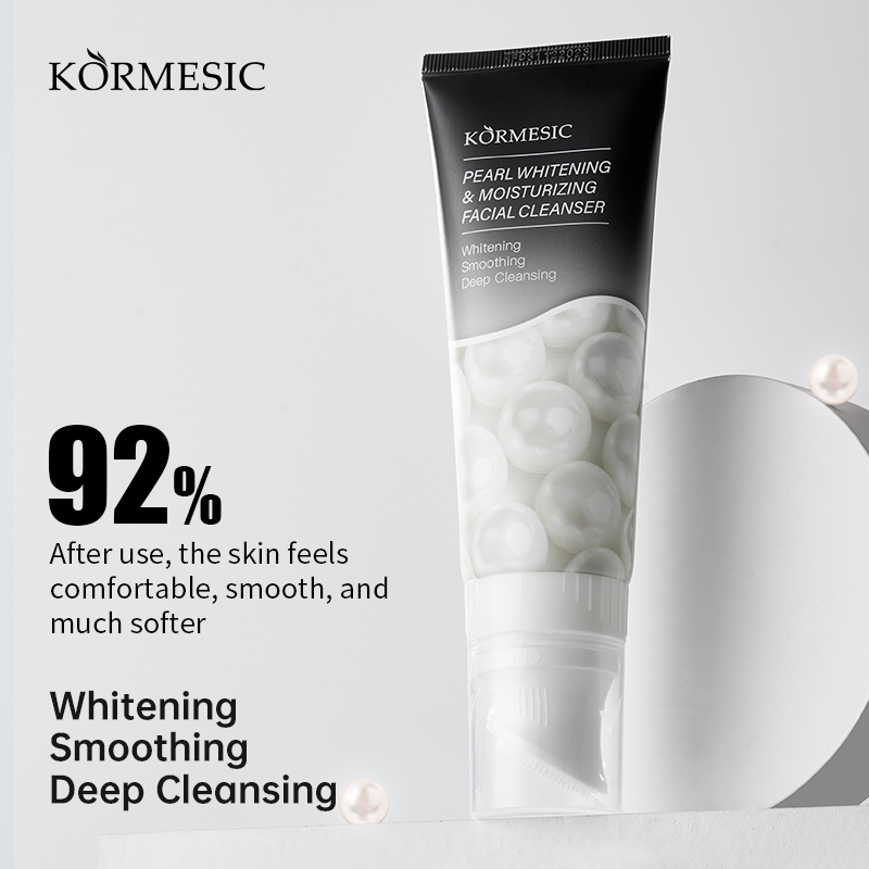 Pearl Infused Brightening Facial Cleanser for Radiant Skin