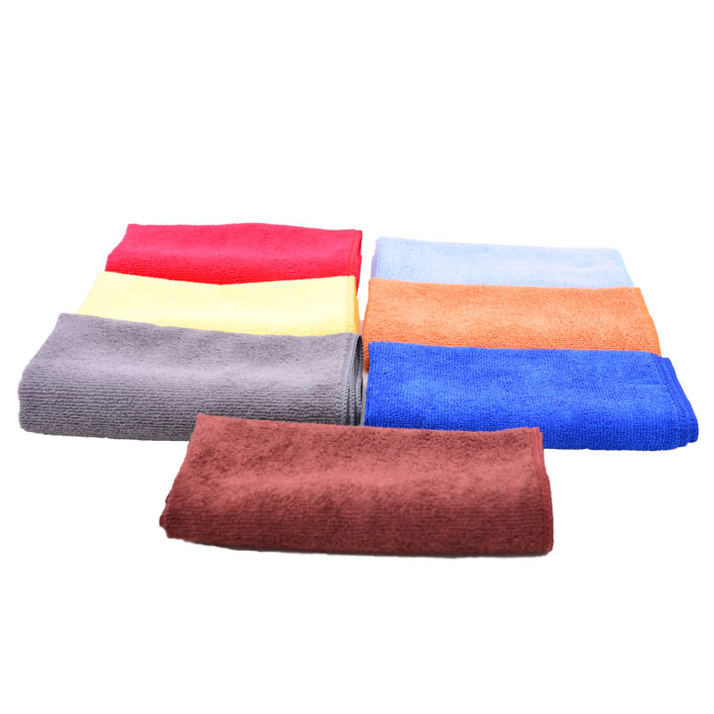 Customized Logo Microfiber Cloth Towels Absorbent Water Microfiber Towel for Kitchen Dish Washing Table Wiping
