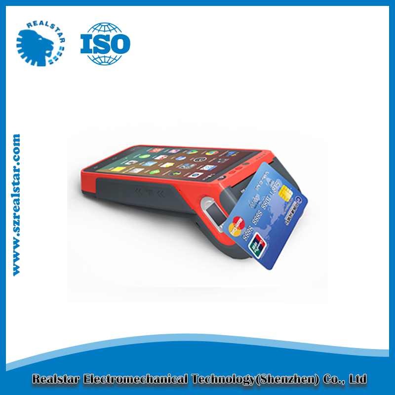 Android Handheld POS All in One Terminal with 58mm Thermal Printer From Ycd