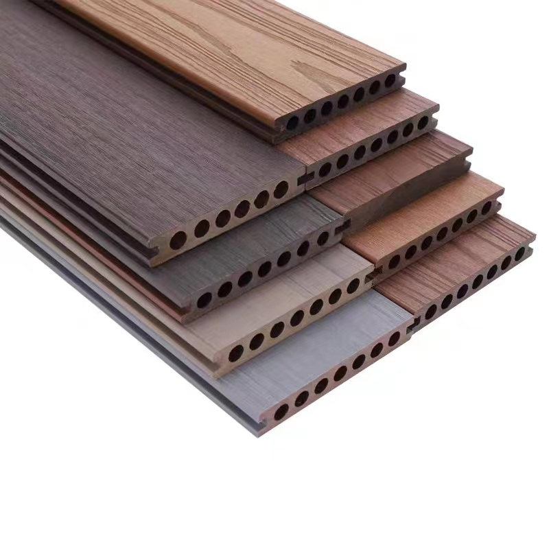 WPC Waterproof PVC Floor Deck Hardwood Flooring Decking Outdoor Bamboo