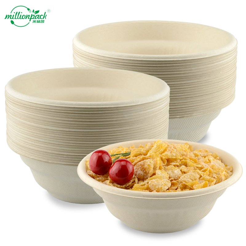 Biodegradable Sugarcane Leak-Proof Bagasse Box for Bakery Items with Clear Window