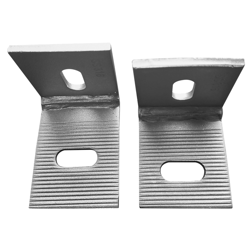 Stainless Steel Facade Angle Stone Anchor Tile Cladding System for Curtain Wall
