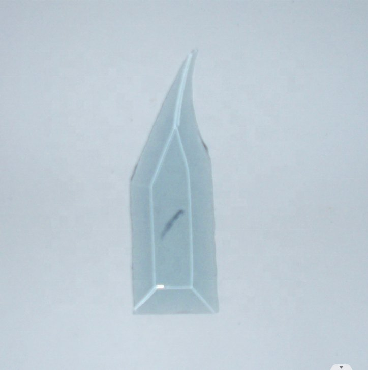 Rectangular 6mm 8mm Tempered Glass Shelf for Bathroom and Kitchen Cabinet