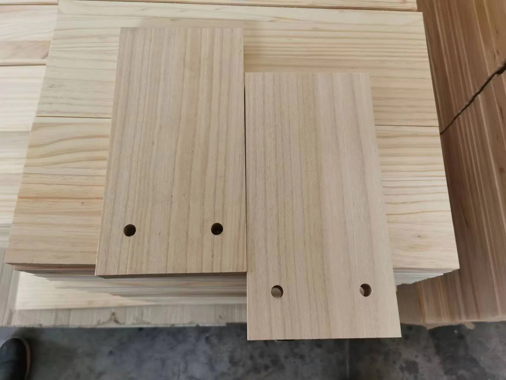 12mm Solid Ash Paulownia Wood Panel Finger Joint Plywood