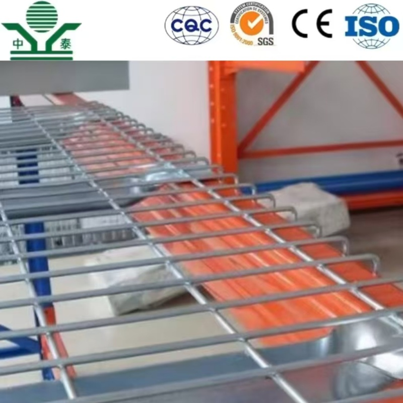 Zhongtai 4"X4" Mesh Electro-Galvanized Steel Industrial Wire Mesh Decking 4'x20' for Warehouse Loading Platforms