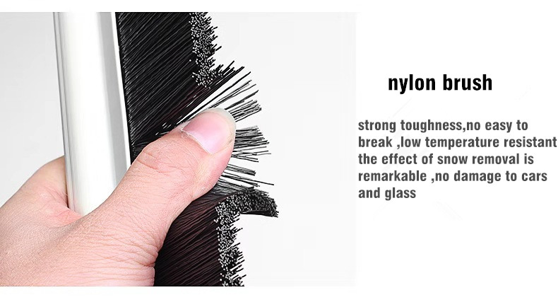 Скребок-щетка для снега с функцией лопаты