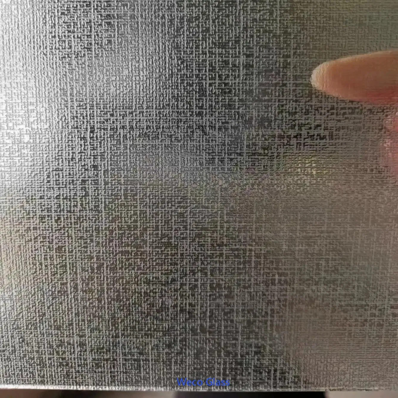 3-10mm OEM Customized Decorative Glass Acid Etched Glass for Luxury Hotel