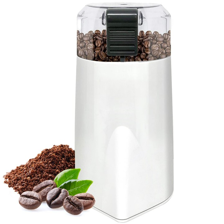 Customized White Nuts Grains Large Grinding Capacity Electric Spice Coffee Grinder