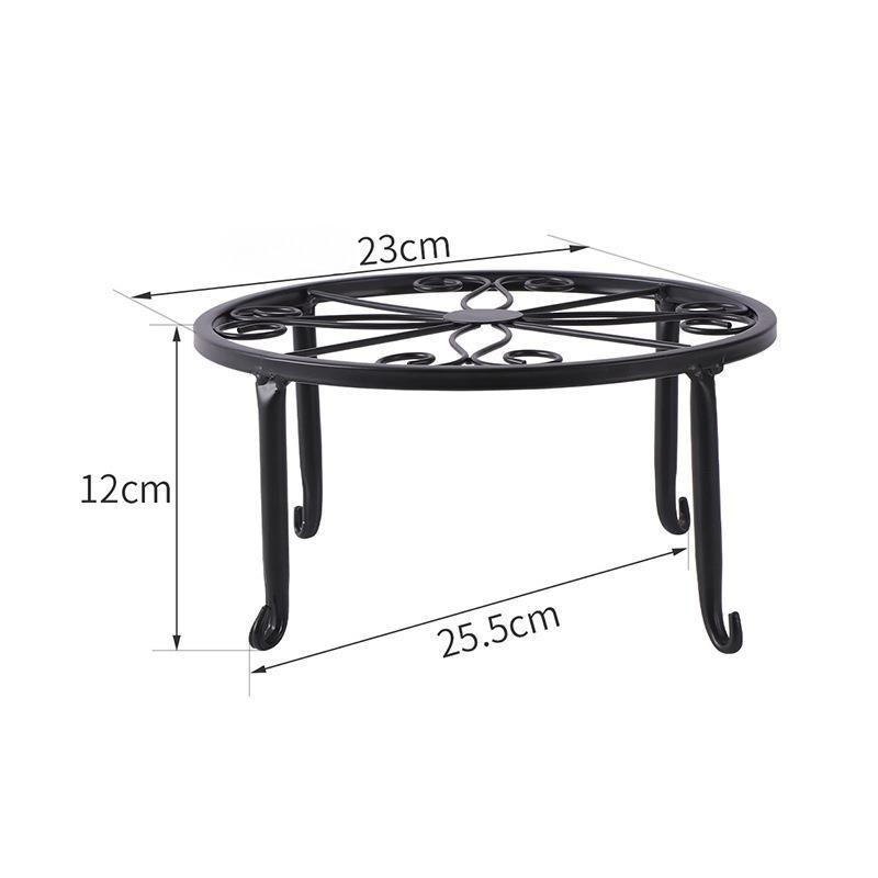 Wholesale Metal Stable High-Strength Space-Saving Practical Home Decorative Garden Pot Trays