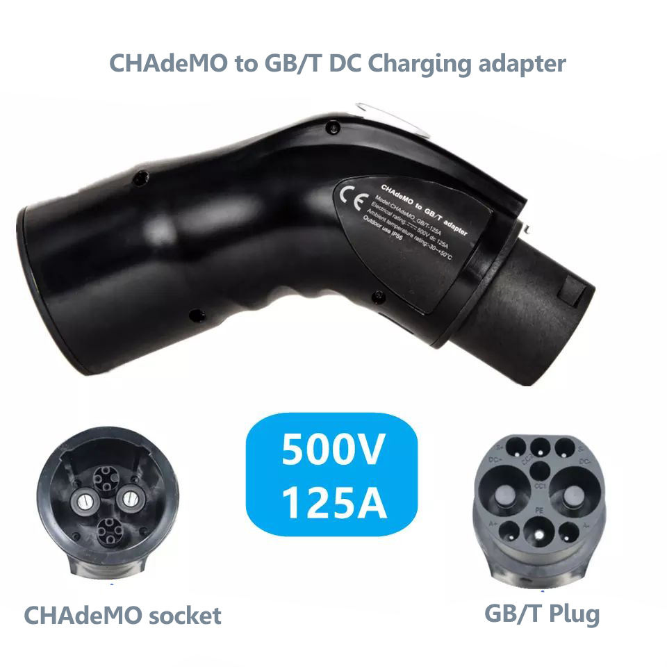 CCS2 to CCS1 to GBT CHAdeMO to CCS DC EV Charging Station Adapter