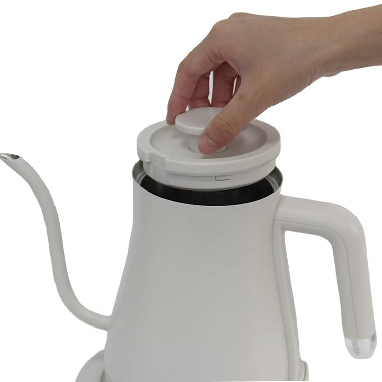 Hot 2024 Pour Over Coffee Kettle Food Grade Stainless Steel Electric Tea Kettle for Boiling Tea Coffee
