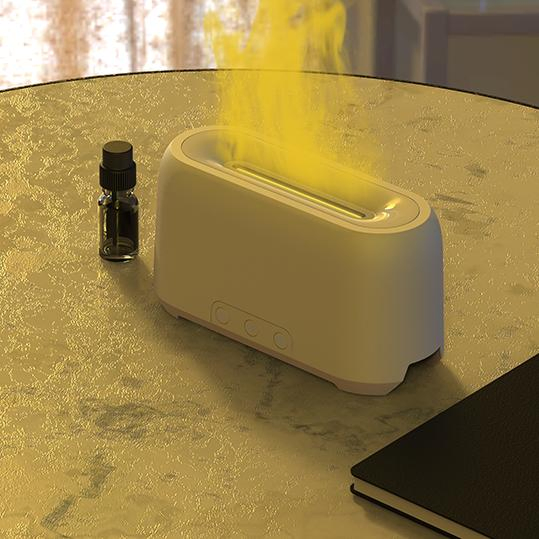 Factory Wholesale Flame Air Humidifier Cool Mist Ultrasonic Aroma Diffuser Mist Maker