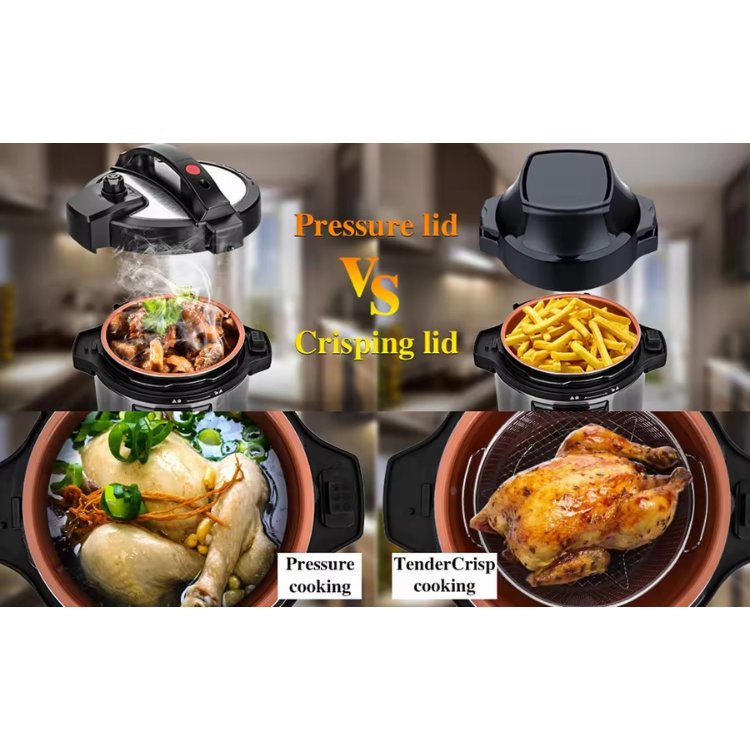 New Design Pressure Cooker and Air Fryer with WiFi Function for Home Use
