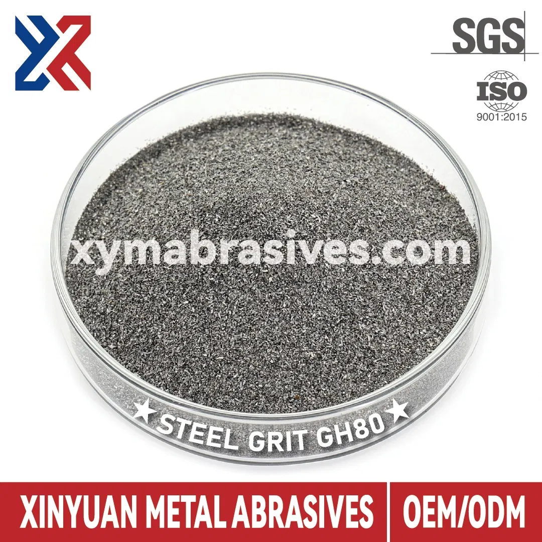 Premium Steel Grit Abrasive for Industrial Blasting and Rust Removal Applications