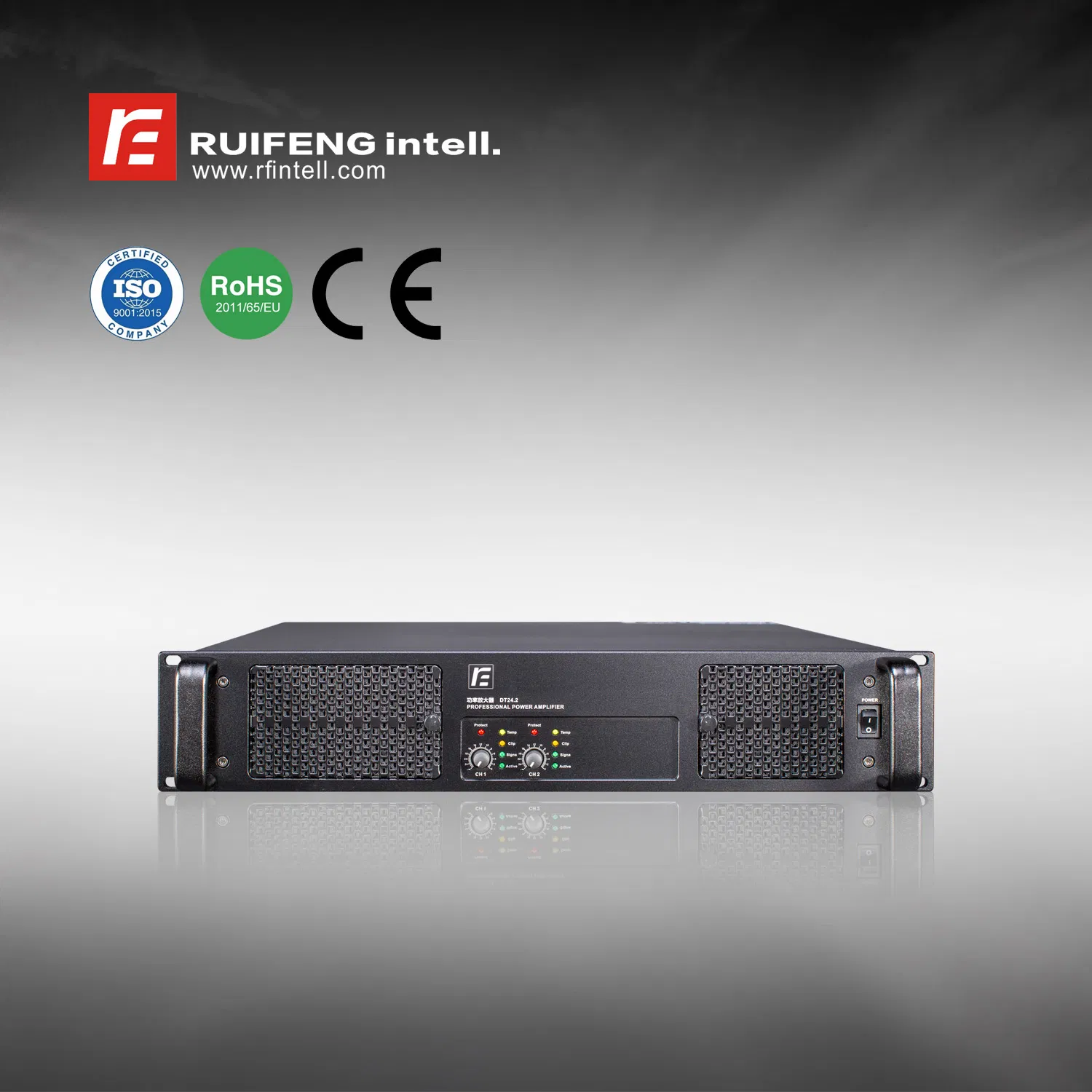 Power Amplifier Audio Amplifier 2 Channel High Power PA Digital Amplifier