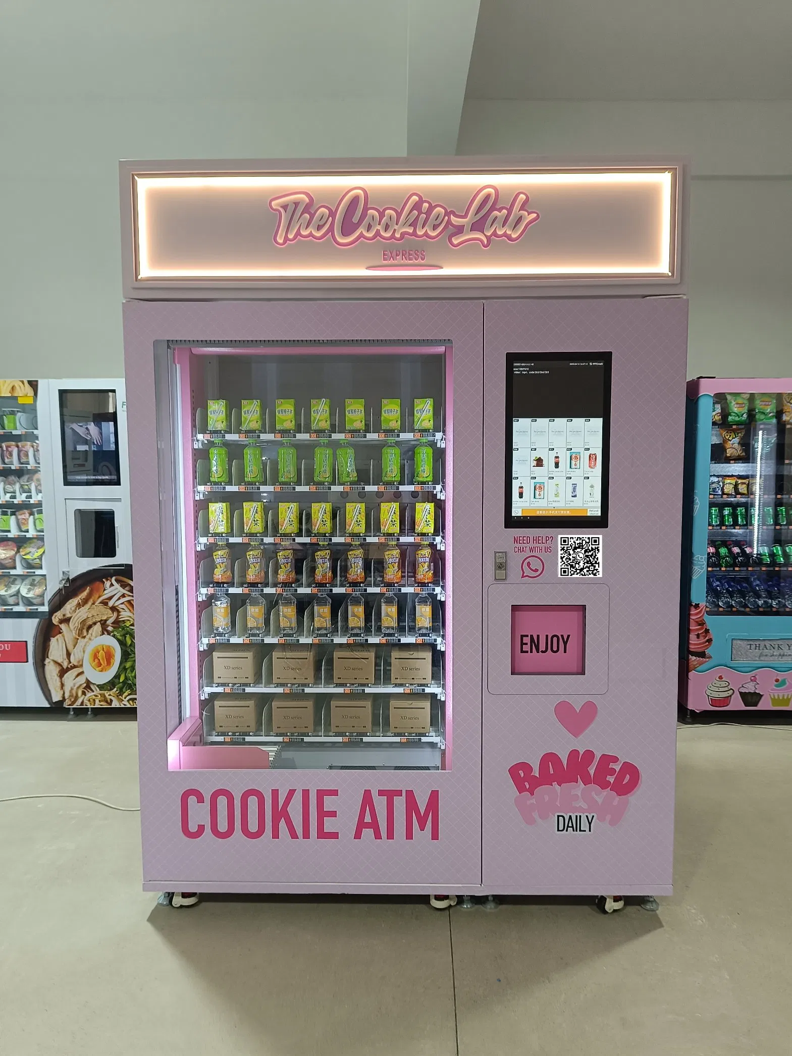 Smart 24/7 Self-Service Store Vending Machine Solution with Remote Monitoring