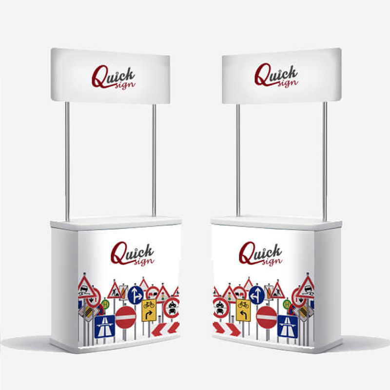 Portable Multifunctional Trade Show Promotional Display Counter