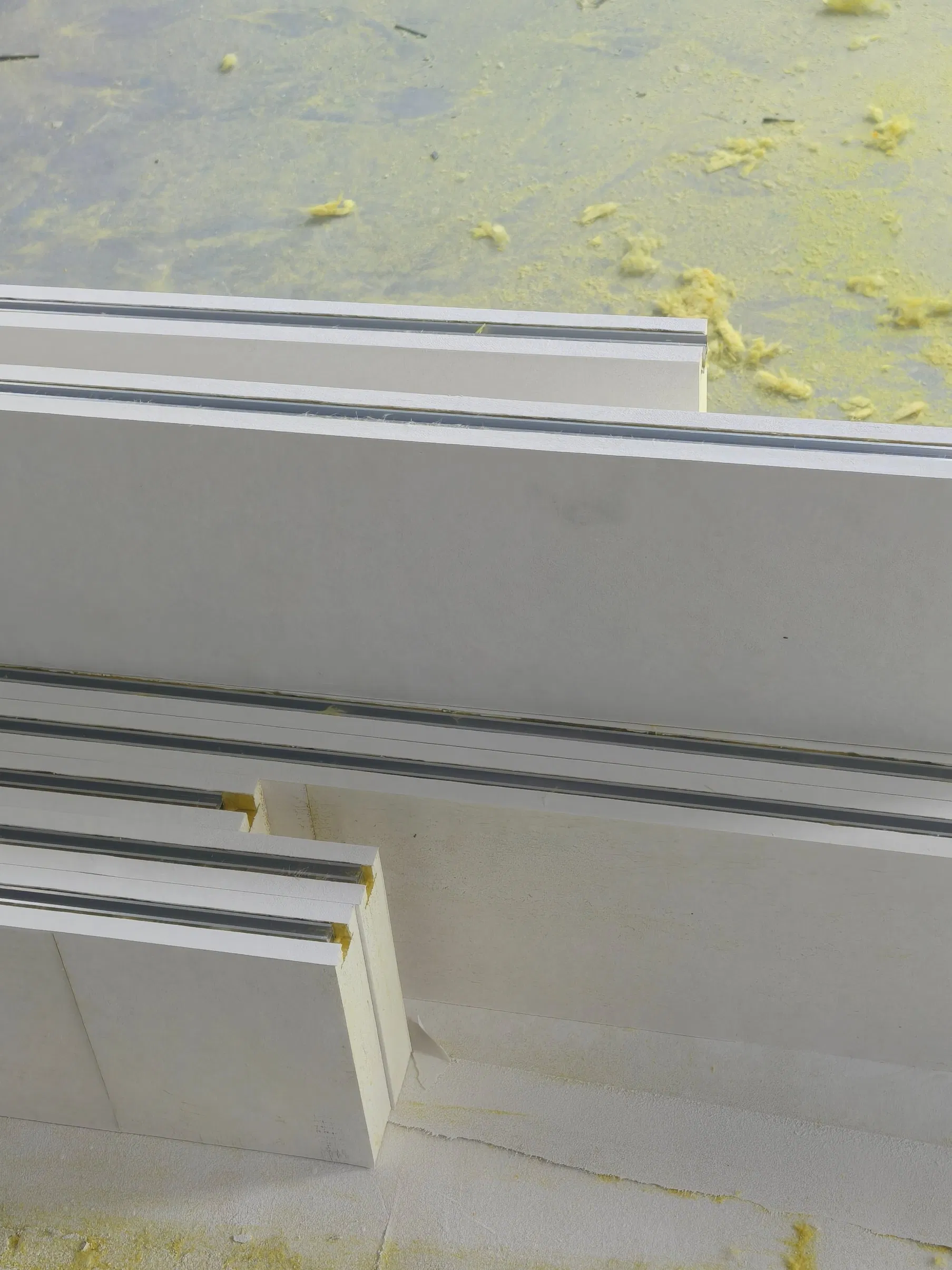 High Density Fiberglass Ceiling Tegular Edges for Living Room and Office Sound Absorbing Insulation Material