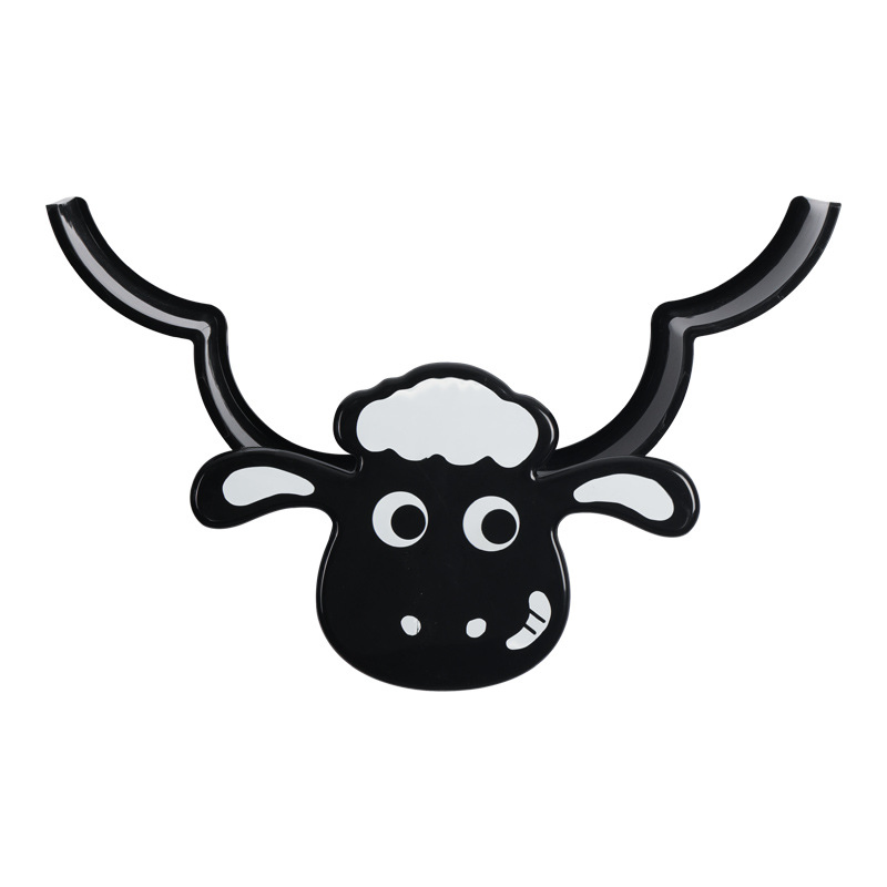 New Design Wall Mounted Sheep Tissue Holder No Punching Tissue Rack