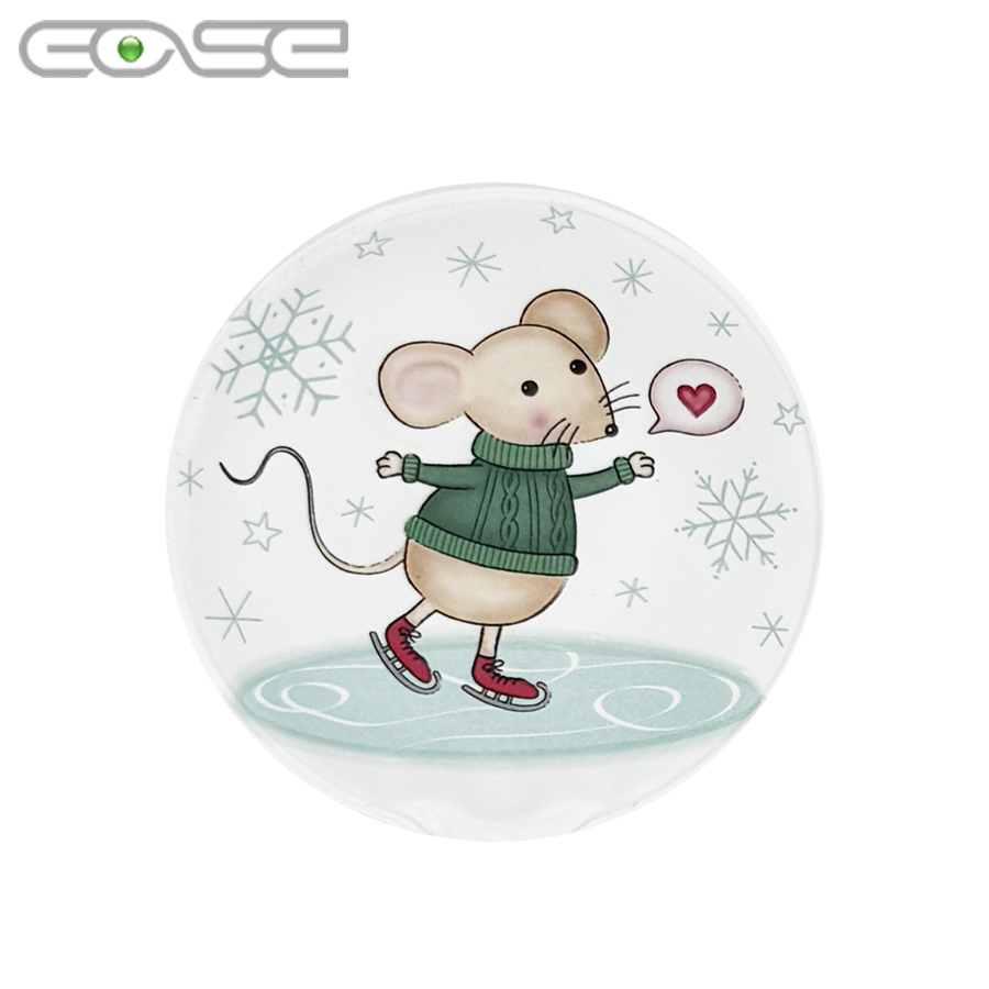 Metal-Disc Hot Pack Pocket Hand Warmer