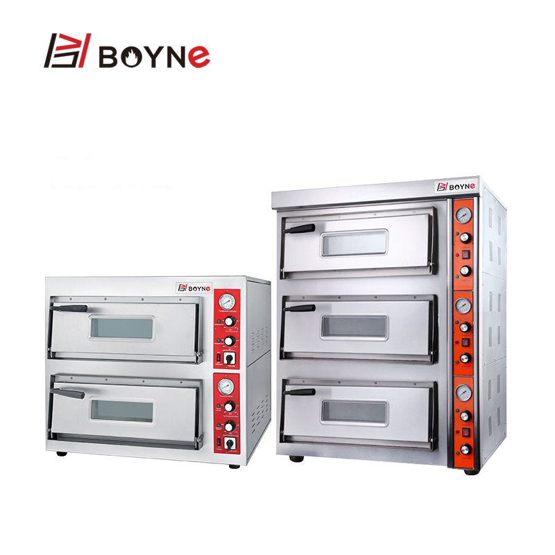 Electric High Temperature Two Deck Pizza Baking Oven