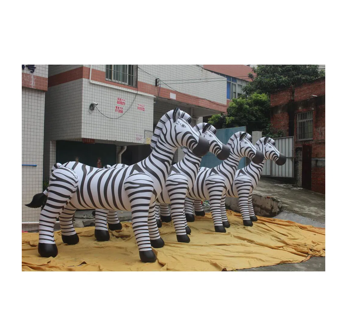 Boyi Inflatable Advertisnig Zebra Animal Inflatable Zebra Horse