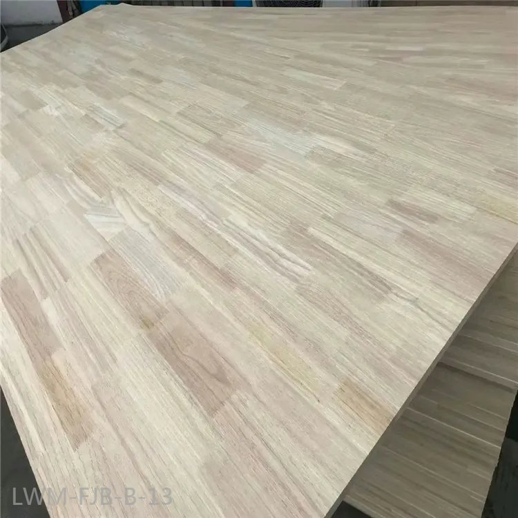 1220X2440mm 12mm Radiata Pine Finger Joint Laminated Board for Furniture