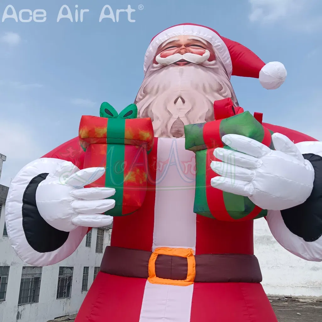 Giant Durable Inflatable Santa Claus Christmas Father for Christmas Outdoor Decoration