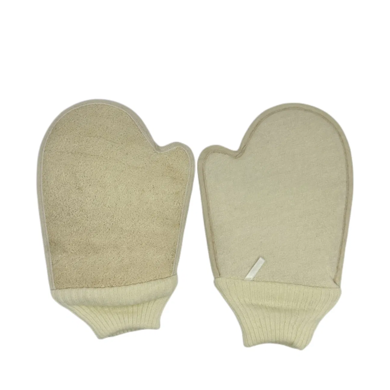 Bathroom Eco Friendly Natural Loofah Bath Glove for Body Shower