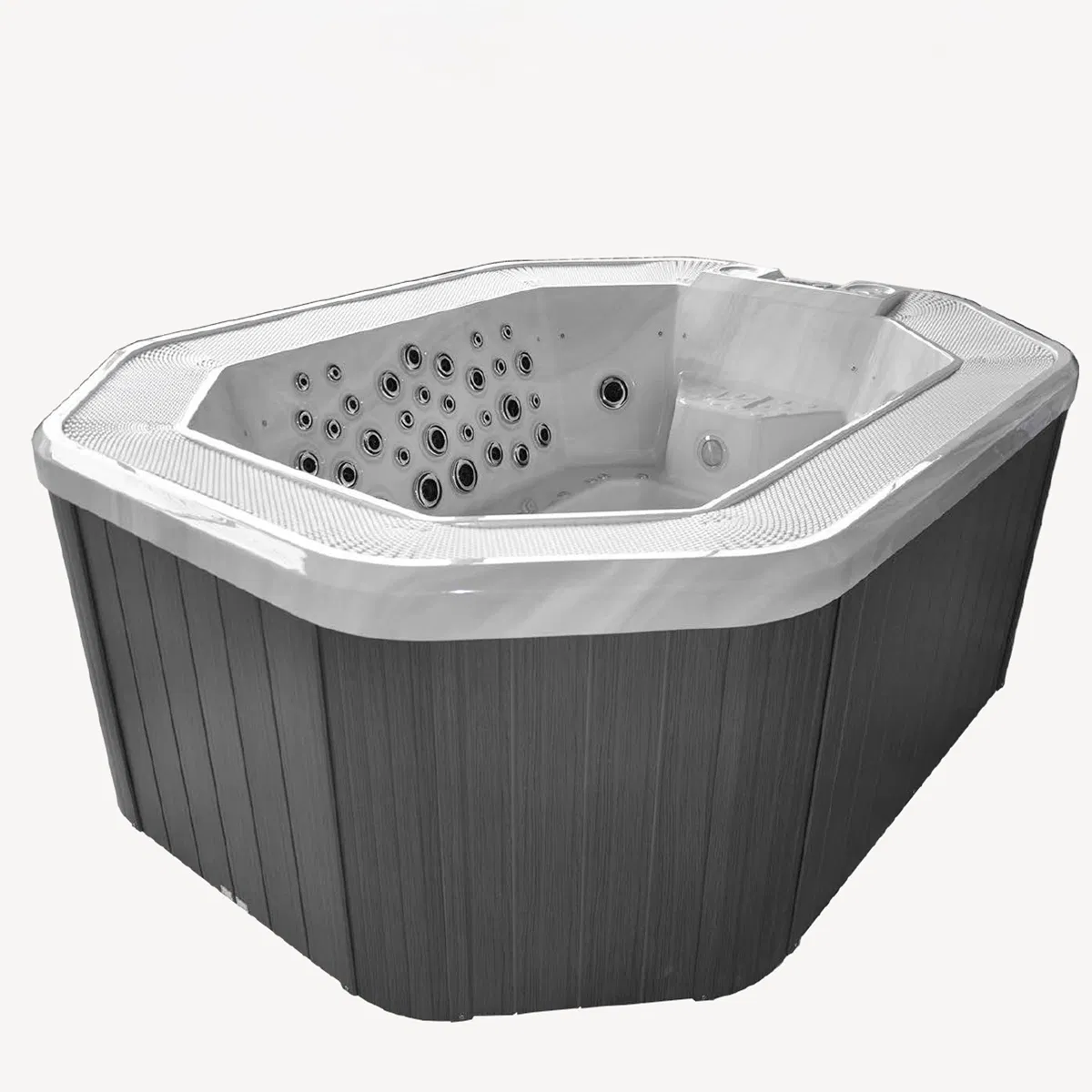 SPA-ванна с гидромассажем, LED-подсветкой и Bluetooth