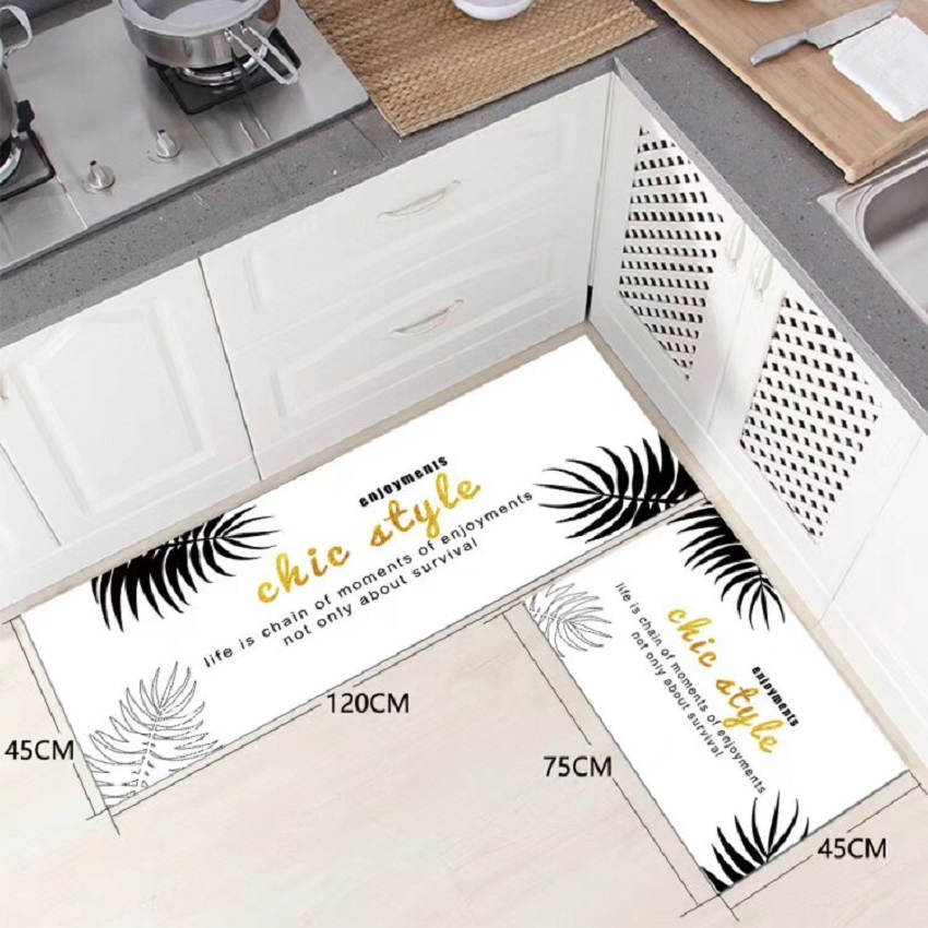 High Quality PVC Printed Kitchen Mats Inkjet Kitchen Mat