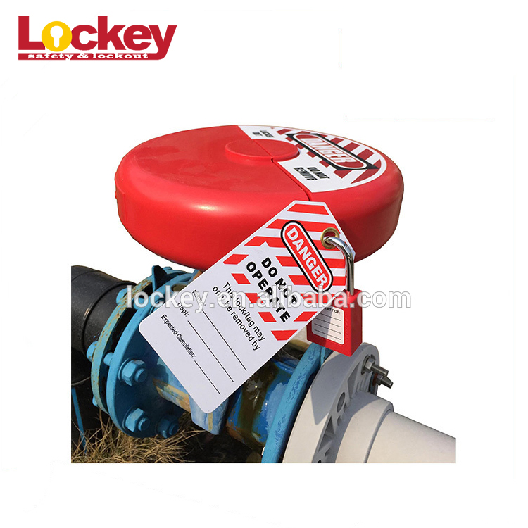 Lockey Loto Logo Designed Industrial Standard Safety Gate Valve Lockout