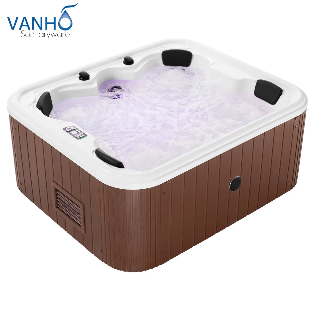 Большой уличный спа-бассейн Vanho с цифровым управлением