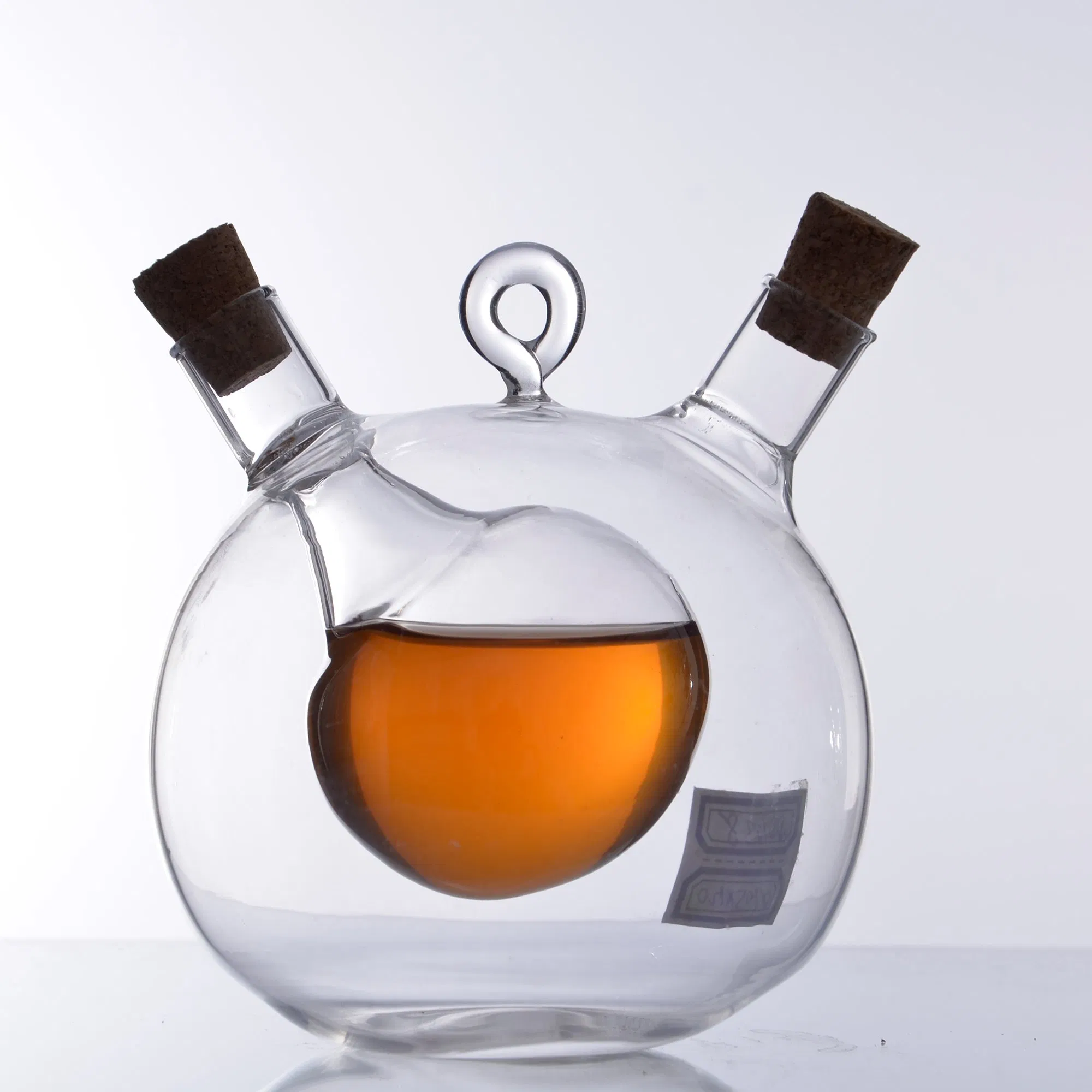 Glass Olive Oil Bottle Vinegar Sauce Bottle for Oiler Cruet