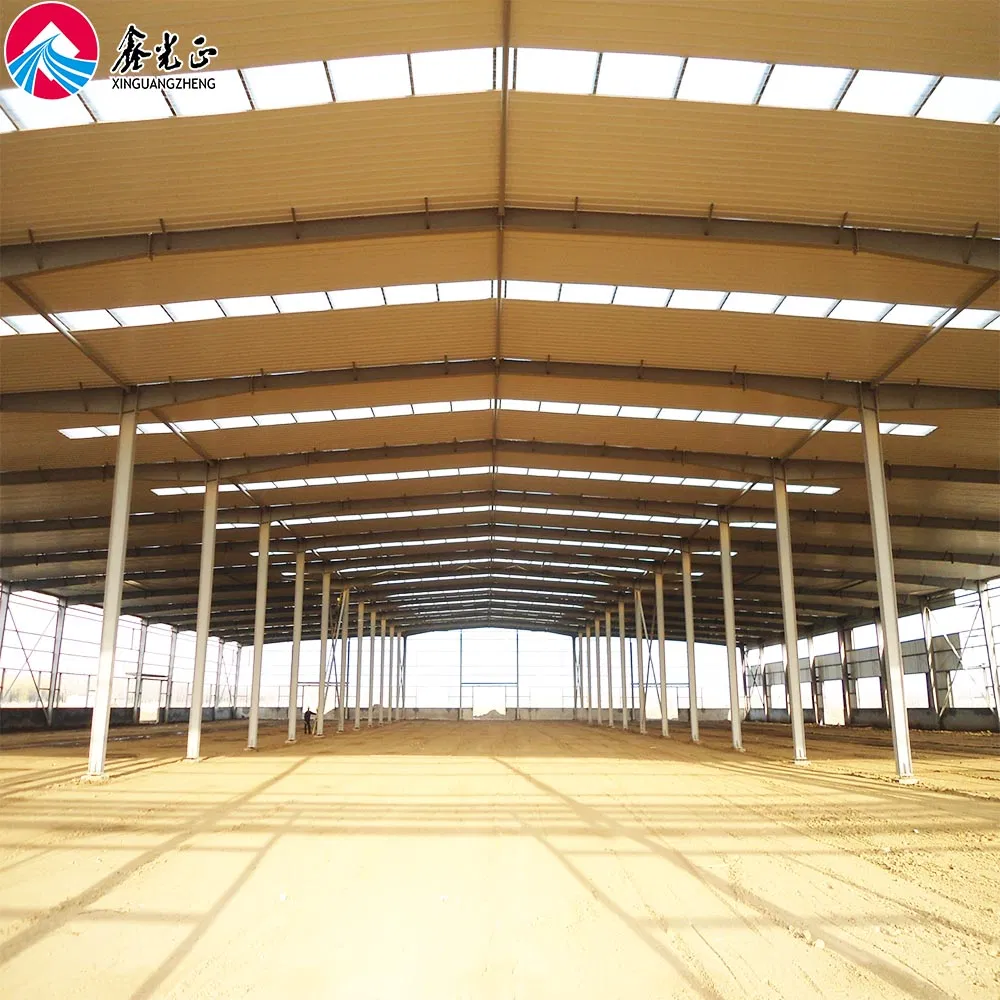Steel Warehouse Structure Light Portal Frame Steel Structures