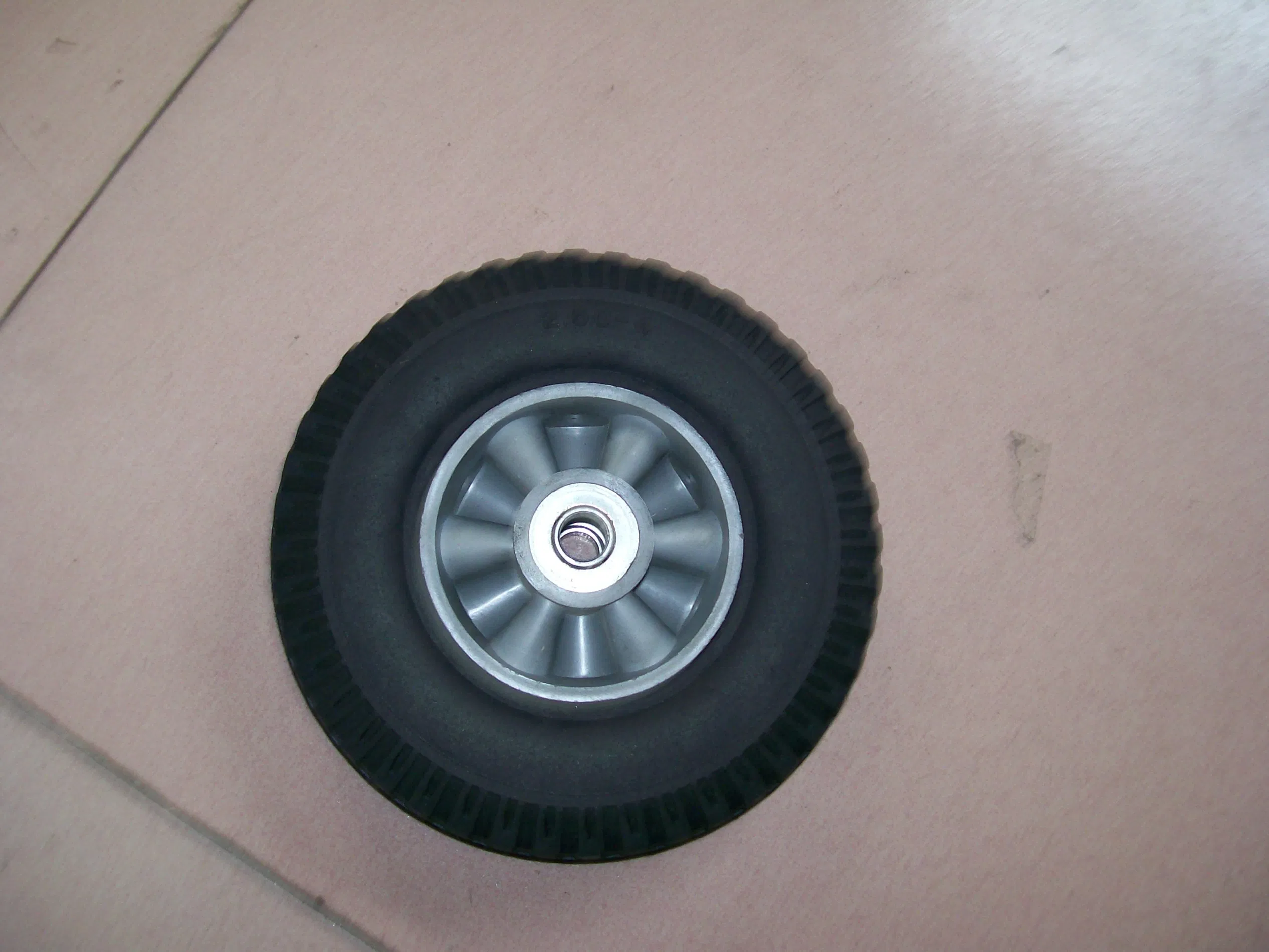 Hot Sale Popular Product High Load Capacity Durable Rubber Powder Solid Rubber Wheel (2.50-4)