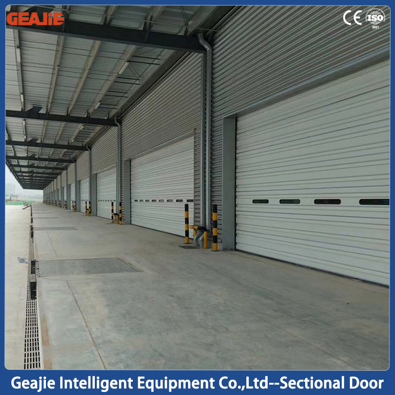 CE Certified Industrial Sectional Overhead Door for Warehouse & Factory
