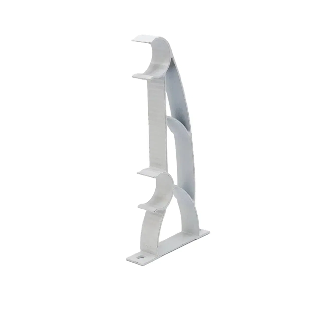 Aluminium Curtain Rod Bracket 28mm Custom Wall Mount Holder
