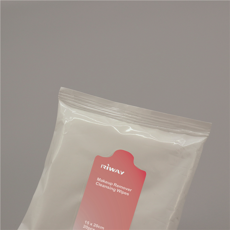 Private Label Biodegradable Makeup Remover Cleansing Face Wet Wipes