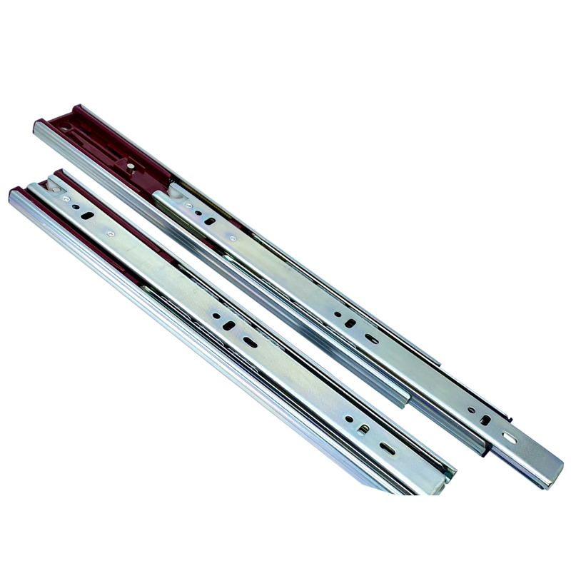 Metal Steel Central Track Full Extension Ball Bearing Drawer Slide