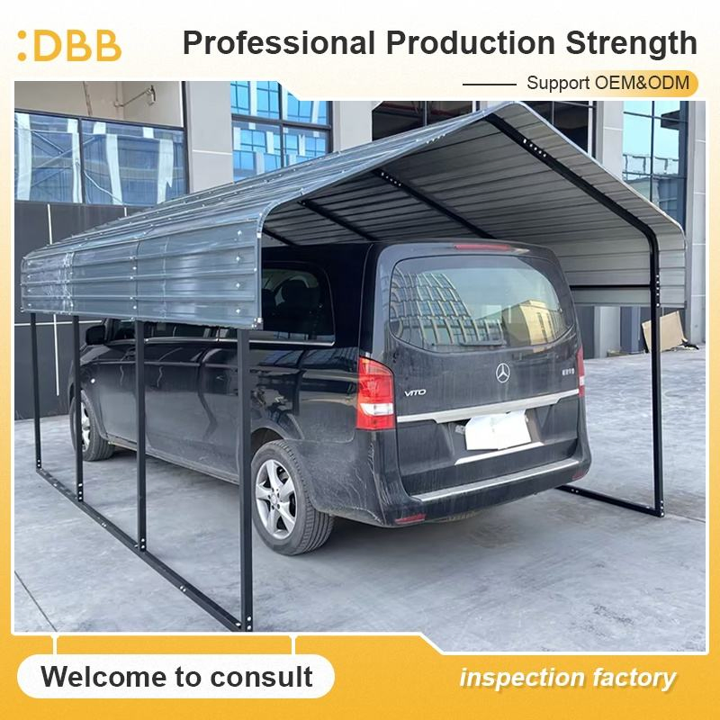 Factory Sturdy Aluminum Carport Custom Carports Car Shelter Garage Outdoor Car Port Canopy