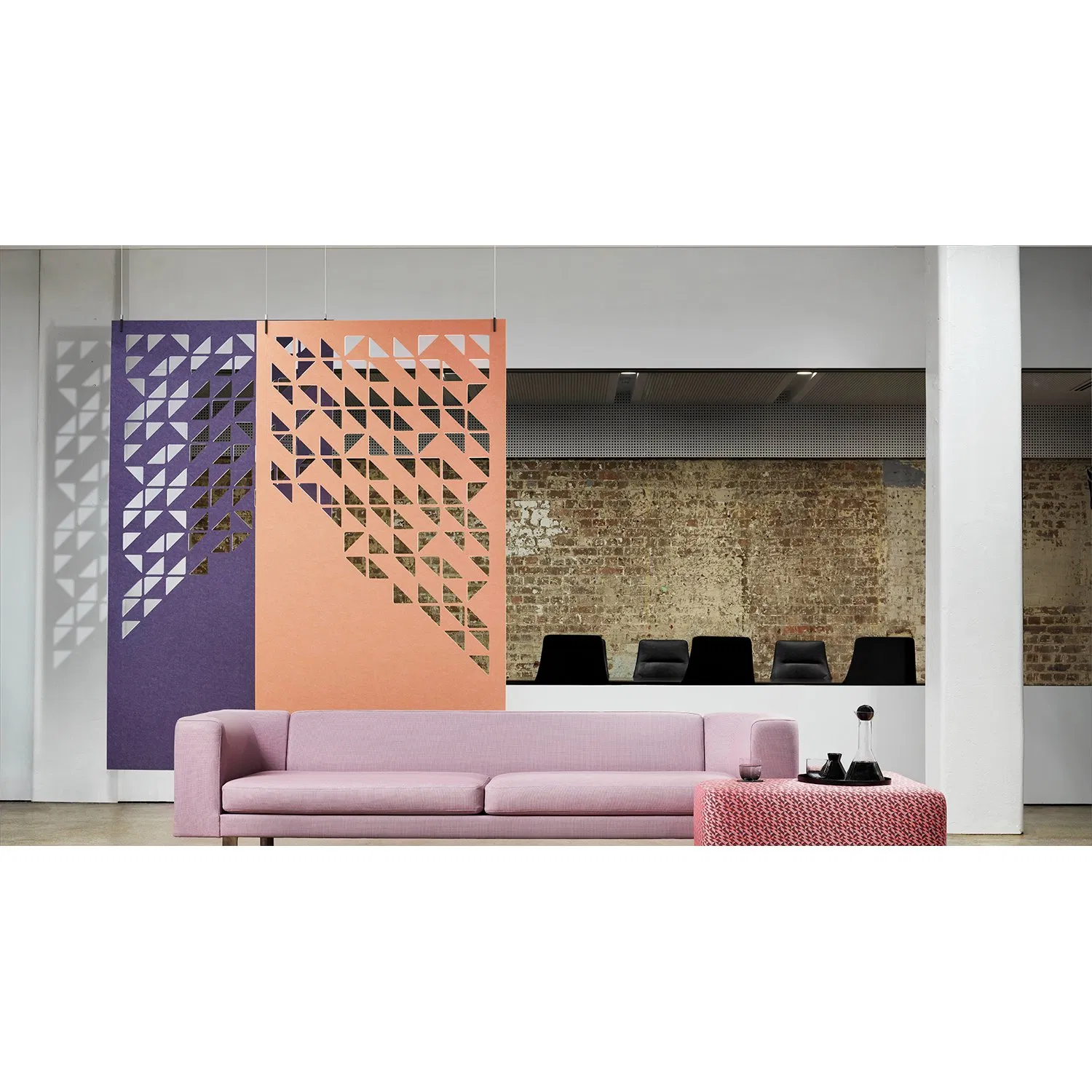 Noise Reduction and Fireproof Pretty Decor Pet Hollowing-out Screen