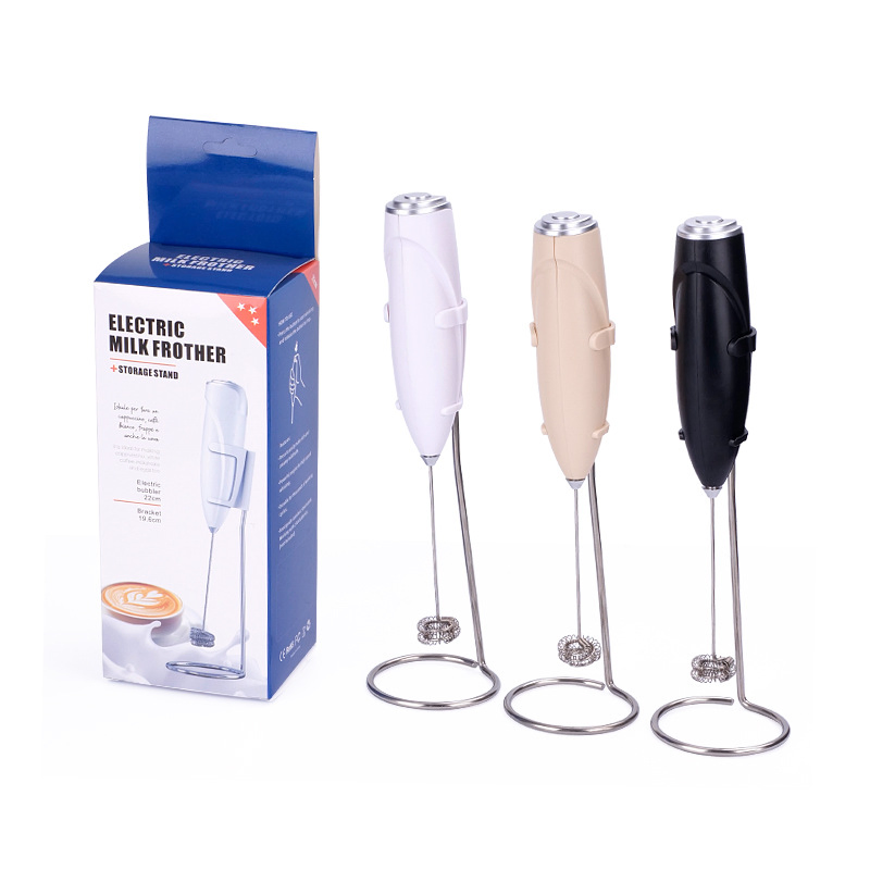 Battery Kitchen Appliances Frother Milk Frother with Stand Ready to Ship Kitchen Appliances Milk Frother