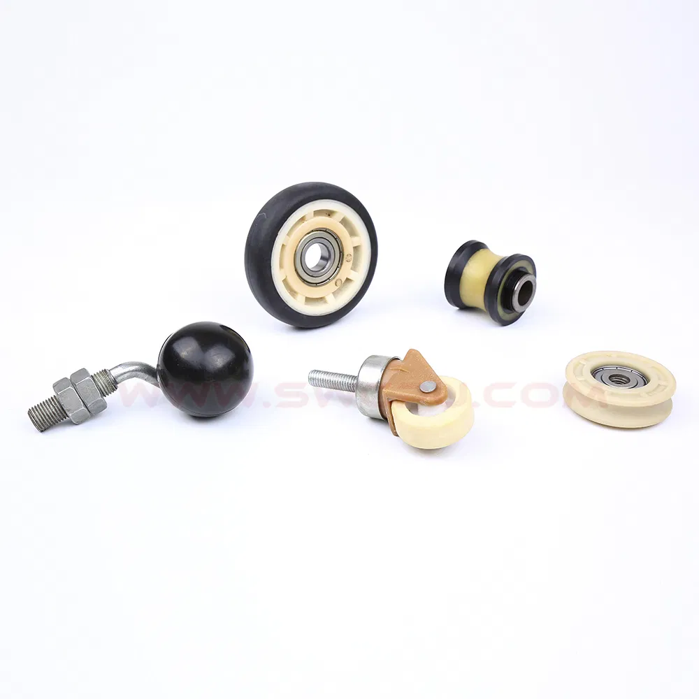 High Quality Injection Molding Rubber Plastic Spherical Wheel Caster