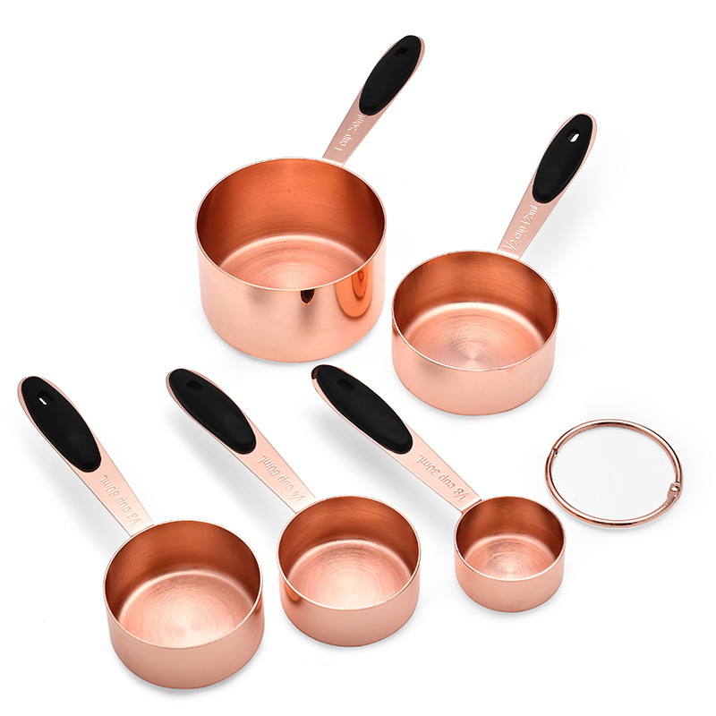 Stainless Steel 10 Piece Measuring Cups and Spoons Set