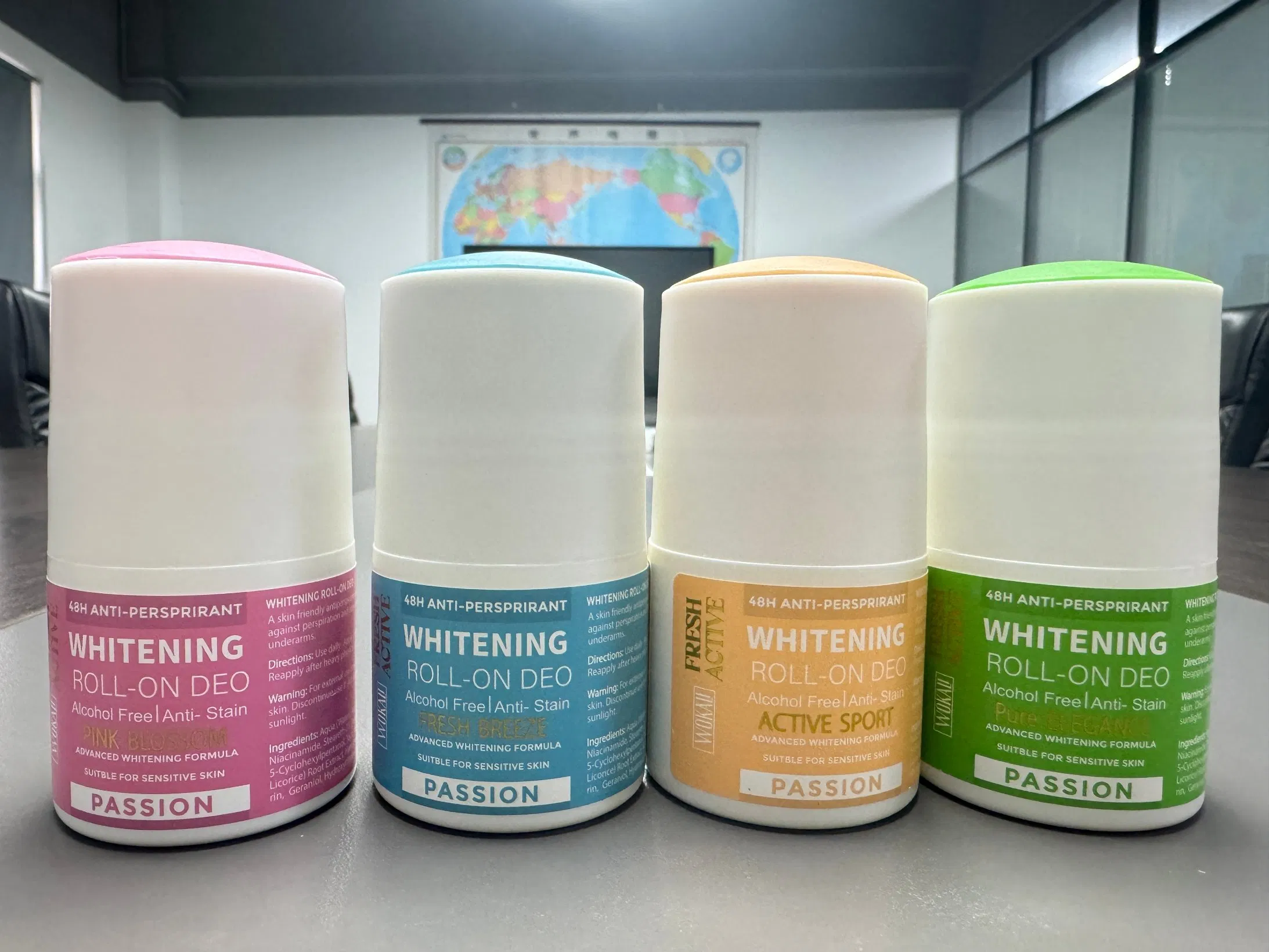 Massage Ball Head Deodorant Roll on Applicator